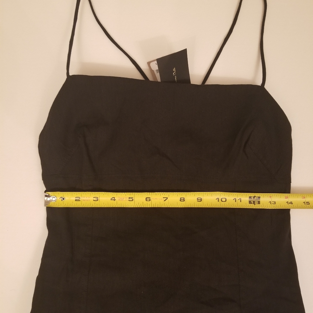 New Massimo Dutti Linen Blend Midi Dress - Picture 7 of 16